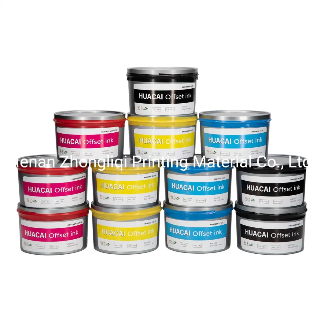 Edible Offset Printing Ink of Solvent Based Ink Offset Printing
