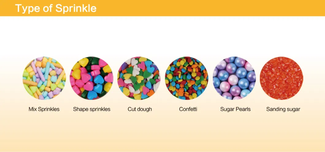 Milti-Color Bulk Edible Pearls Sprinkles