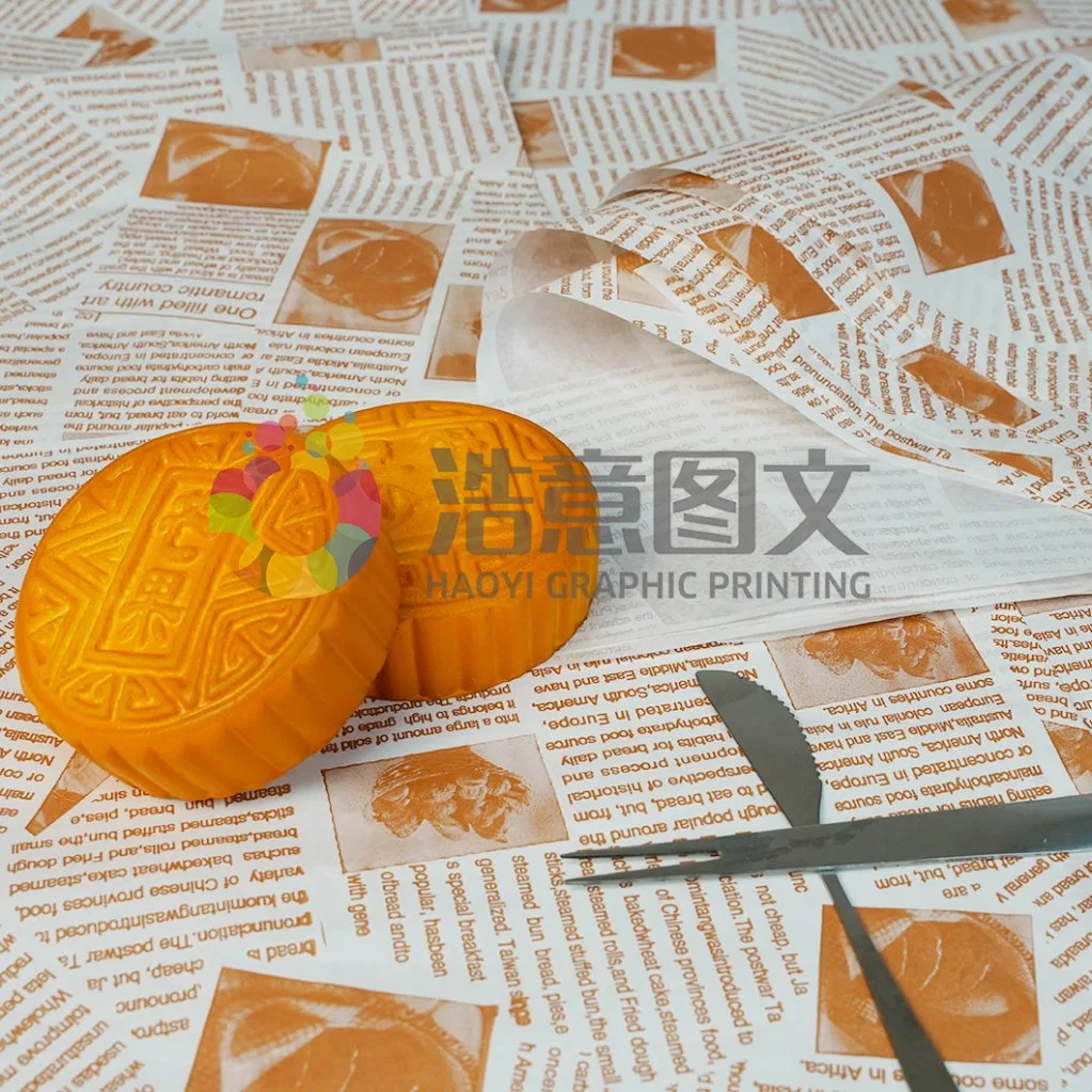 China Wholesale Kitchen Baking Paper Disposable Oil Paper Printing Packaging