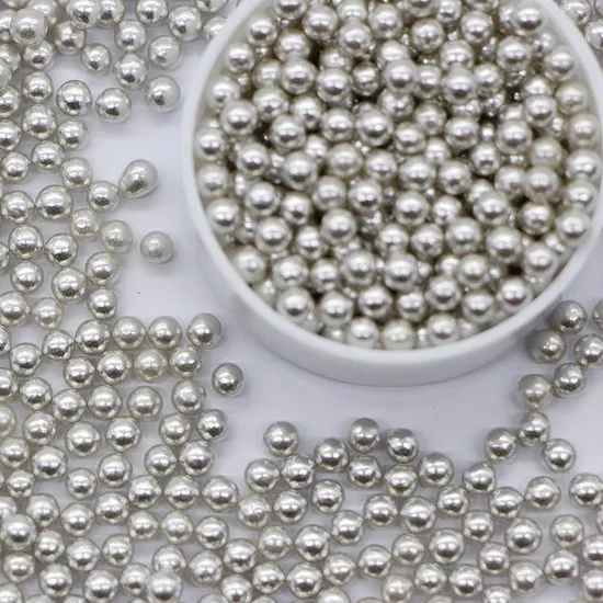 Sugar Pearl Wholesales New Design Cake Tools Edible Cake Sprinkles Super Pearls 