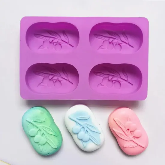 Custom Silicone Mold DIY Soap Molds Rectangle Baking Mold Chocolate for Homemade Craft Cake Candle Mold Gifts Craft Supplies 