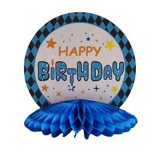 Party Wholesale Tissue Paper Cake Honeycomb 20cm for Baby Birthday Wedding Festival Decoration 