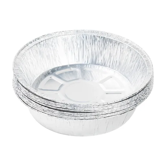 800ml Customized Foil Fast Food Packaging Disposable Baking Aluminum Tray Household Food Aluminum Foil Container 