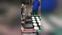 Automatic Sprinkle Water and Sesame Machine